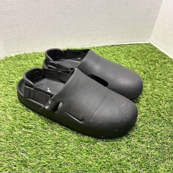 Nike Calm Slip On Mules Mens Size 7 Black Used FD5130-001 main image 14